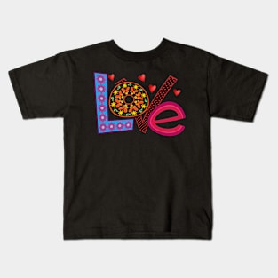 Love and flowers Kids T-Shirt